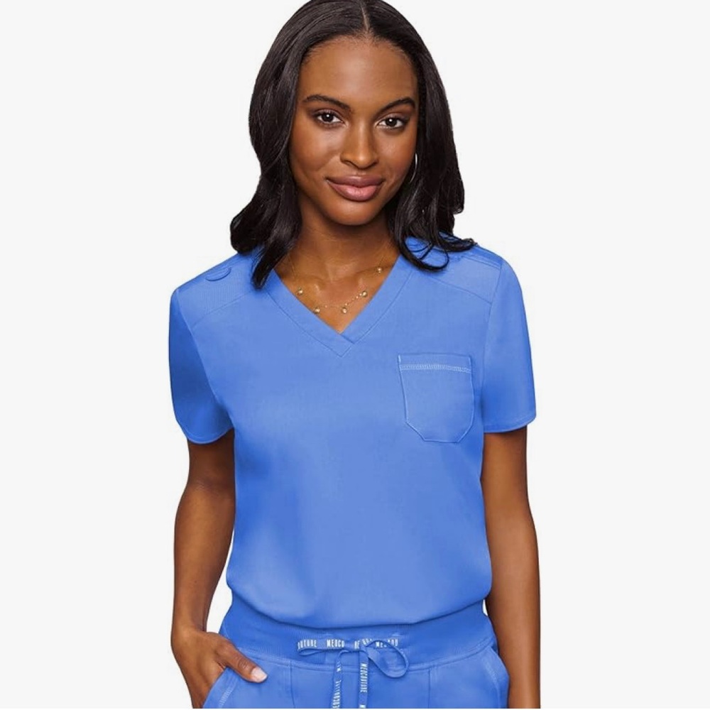 Med Couture Touch Scrub Top